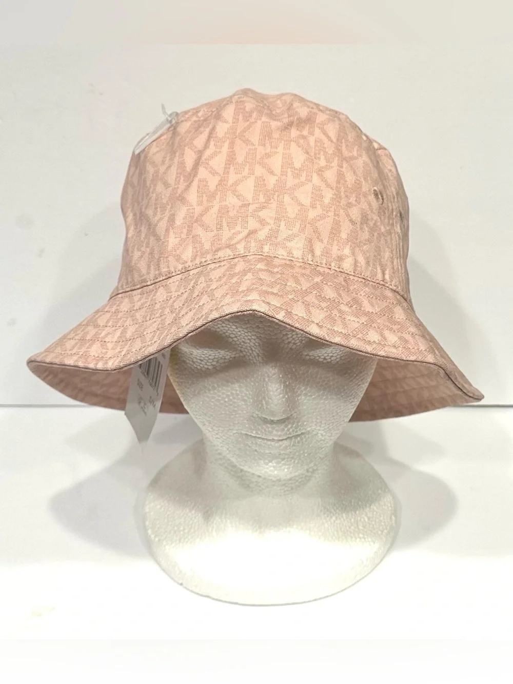 MICHAEL KORS Women’s Size S/M Bucket Hat PINK Signature MK Logo